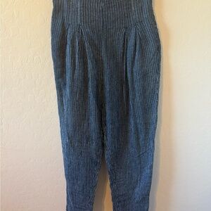 Free People Blue Ankle‎ Cropped Denim Pants